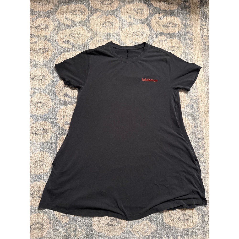 Lululemon LA All Yours Pocket T-Shirt Dress Size 6 Excellent Condition